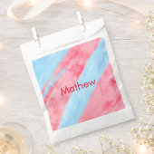 Einfache Anfangsbuchstabe Monogramm tragen Sie Ihr Geschenktütchen (Ausgeschnitten)