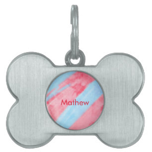 Einfache Anfangsbuchstabe Monogramm tragen Sie Ihr Tiermarke