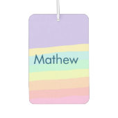 Einfache Anfangsbuchstaben Monogramm fügen Sie Ihr Autolufterfrischer (Vorderseite)