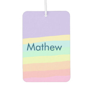 Einfache Anfangsbuchstaben Monogramm fügen Sie Ihr Autolufterfrischer