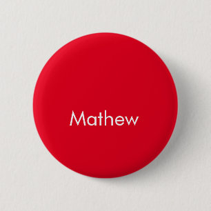 Einfache Anfangsbuchstaben Monogramm fügen Sie Ihr Button