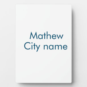 Einfache Anfangsbuchstaben Monogramm fügen Sie Ihr Fotoplatte