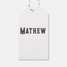 Einfache Anfangsbuchstaben Monogramm fügen Sie Ihr Geschenkanhänger