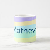 Einfache Anfangsbuchstaben Monogramm fügen Sie Ihr Kaffeetasse (Mittel)