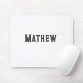 Einfache Anfangsbuchstaben Monogramm fügen Sie Ihr Mousepad (Mit Mouse)