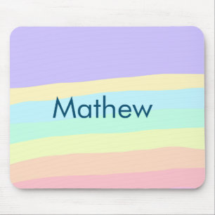 Einfache Anfangsbuchstaben Monogramm fügen Sie Ihr Mousepad