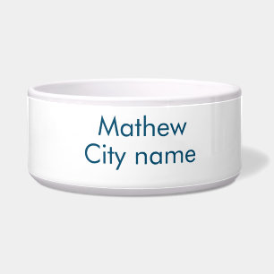 Einfache Anfangsbuchstaben Monogramm fügen Sie Ihr Napf