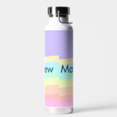 Einfache Anfangsbuchstaben Monogramm fügen Sie Ihr Trinkflasche (Links)
