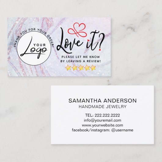 Einfache Anforderung Logo Visitenkarte (Vorne/Hinten)