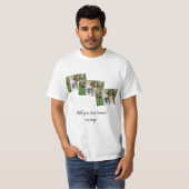 Einfache Angabe des Namens in der Foto-Sortierfolg T-Shirt (Vorne ganz)