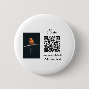 Einfache Angaben zum Tiernamen QR-Code hinzufügen Button