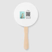 Einfache Angaben zum Tiernamen QR-Code hinzufügen  Fächer (Rückseite)