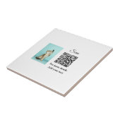 Einfache Angaben zum Tiernamen QR-Code hinzufügen  Fliese (Seite)