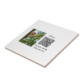 Einfache Angaben zum Tiernamen QR-Code hinzufügen  Fliese (Seite)