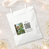 Einfache Angaben zum Tiernamen QR-Code hinzufügen  Geschenktütchen (Ausgeschnitten)