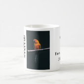 Einfache Angaben zum Tiernamen QR-Code hinzufügen  Kaffeetasse (Mittel)