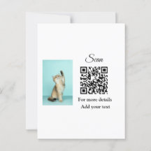 Einfache Angaben zum Tiernamen QR-Code hinzufügen