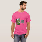 Einfache Angaben zum Tiernamen QR-Code hinzufügen  T-Shirt (Vorne ganz)