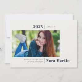 Einfache Ankündigung der Abstufung von Navy Blue