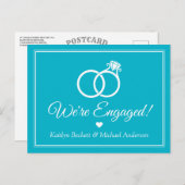 Einfache Ankündigung der modernen Minimalring-Verl (Vorne/Hinten)