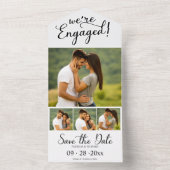 Einfache Ankündigung der Verlobung und Save the Da (Innen Boden)