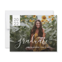 Einfache Ankündigung des 2-Foto-Abschlusses