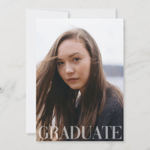 Einfache Ankündigung des 4-Foto-Abschlusses