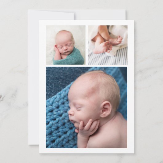 Einfache Ankündigung des Fotos mit Brushed Frame B (Rückseite)