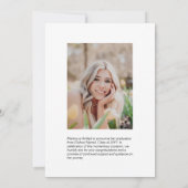 Einfache Ankündigung des Fotos "Moderner Schwarzer (Rückseite)