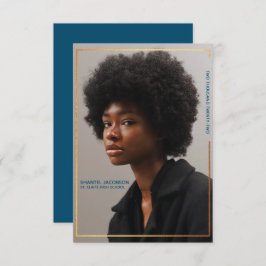 Einfache Ankündigung des modernen Abschlusses an d