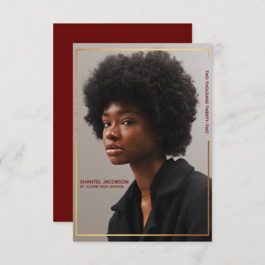 Einfache Ankündigung des modernen Abschlusses an d (Vorne/Hinten)