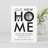 Einfache Ankündigung des neuen Zuhause-Fotos in Sc (Stehend Vorderseite)