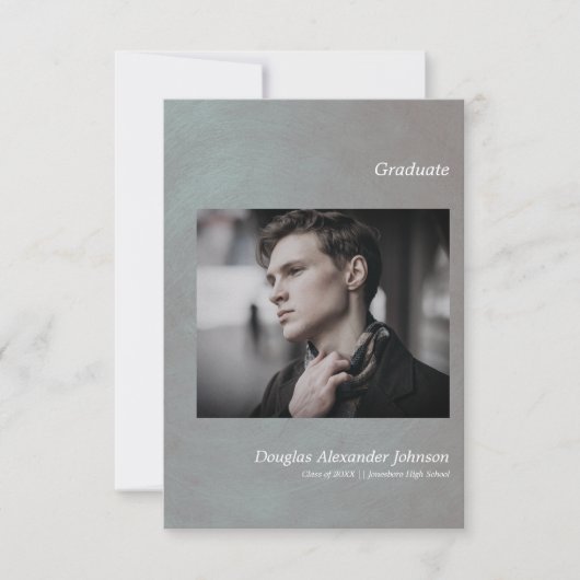 Einfache Ankündigung eines benutzerdefinierten Fot (Vorderseite)