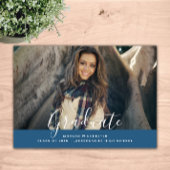 Einfache Ankündigung eines eleganten Abschlusses |