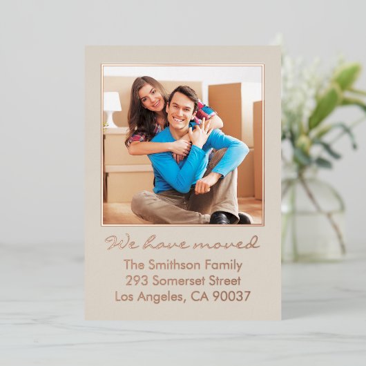 Einfache Ankündigung Personalisierter Bewegung (Stehend vorne)