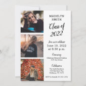 Einfache Ankündigung und Einladung von Abschlüssen (Rückseite)