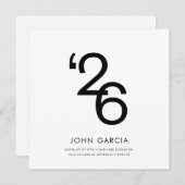 Einfache Ankündigung von Abschlüssen (Vorne/Hinten)