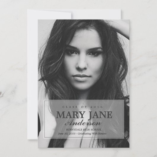 Einfache Ankündigung von Abschlüssen | ABSCHLÜSSE (Vorderseite)