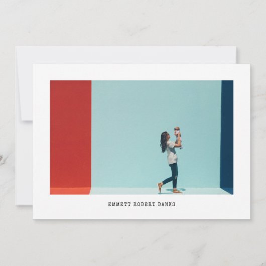 Einfache Ankündigung von grafischen Fotos (Vorderseite)