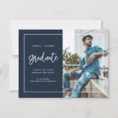 Einfache Ankündigung von handgeschriebenem Skript- (Vorderseite)