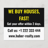 Einfache Anleger von Real Anwesen Flyer (Vorne)