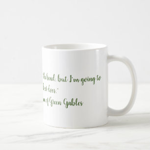 Einfache Anne von Green Gables Kaffeetasse