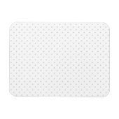 Einfache Anpassung der Farbe von grauen Mini-Polka Magnet (Horizontal)