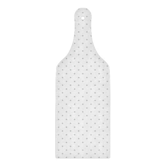 Einfache Anpassung der Farbe von grauen Mini-Polka Schneidebrett (Vorderseite)