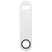 Einfache Anpassung der Farbe von grauen Mini-Polka Speed Flaschenöffner (Rückseite)