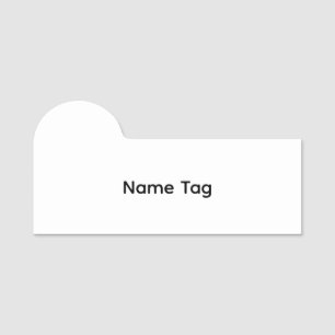 Einfache Anpassung   Klassisches Namensschild