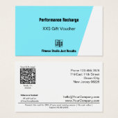 Einfache anpassungsfähige Geschenkgutscheine für A (Vorne & Hinten)