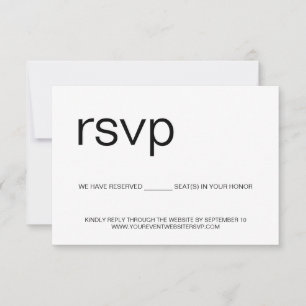 Einfache Antwort auf alle Veranstaltungen auf der