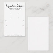 Einfache Anzeige eines Multifunktionsklassehalters Visitenkarte (Vorne/Hinten)