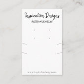 Einfache Anzeige eines Multifunktionsklassehalters Visitenkarte (Vorderseite)